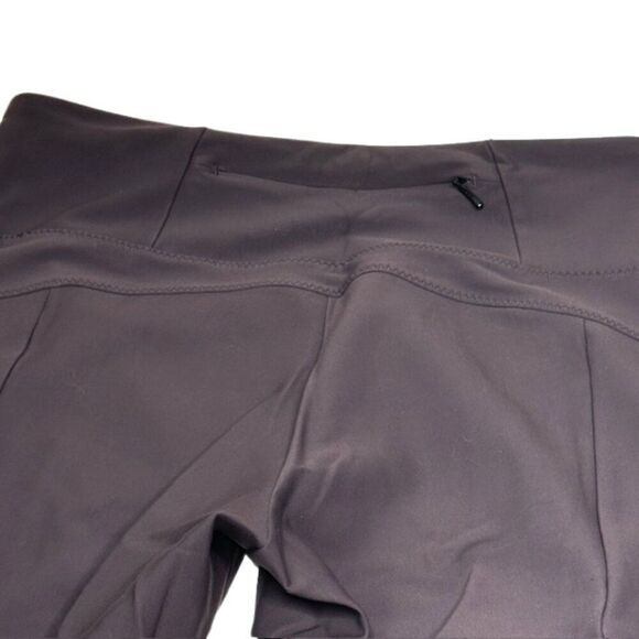 ATHLETA Stellar Espresso Brown High Rise Tight Leggings Zip pockets Size Small - Picture 7 of 8